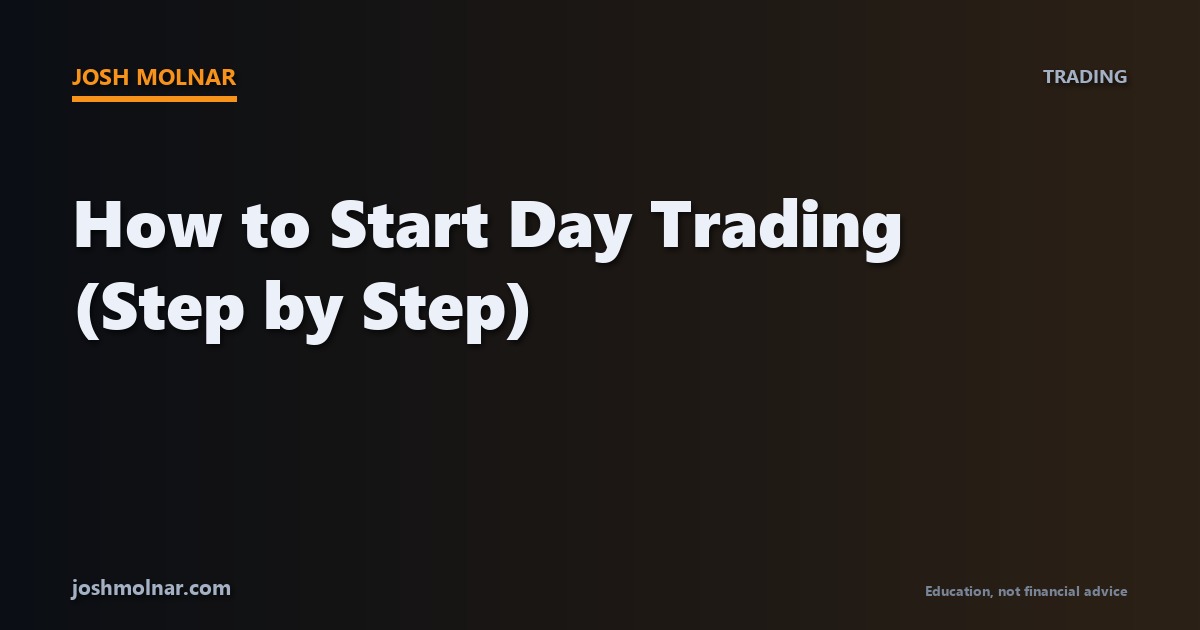 Step-by-step guide on how to start day trading